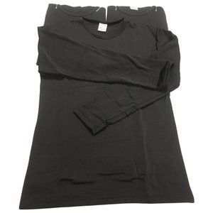 Men's Ultra-Soft Long Sleeve Crew Neck Thermal Shirt -Pack of 3